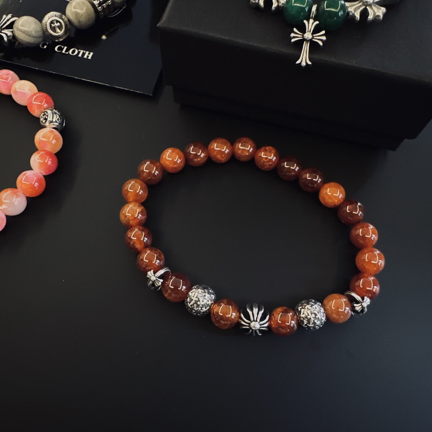 Chrome Hearts Beaded Bracelets Set